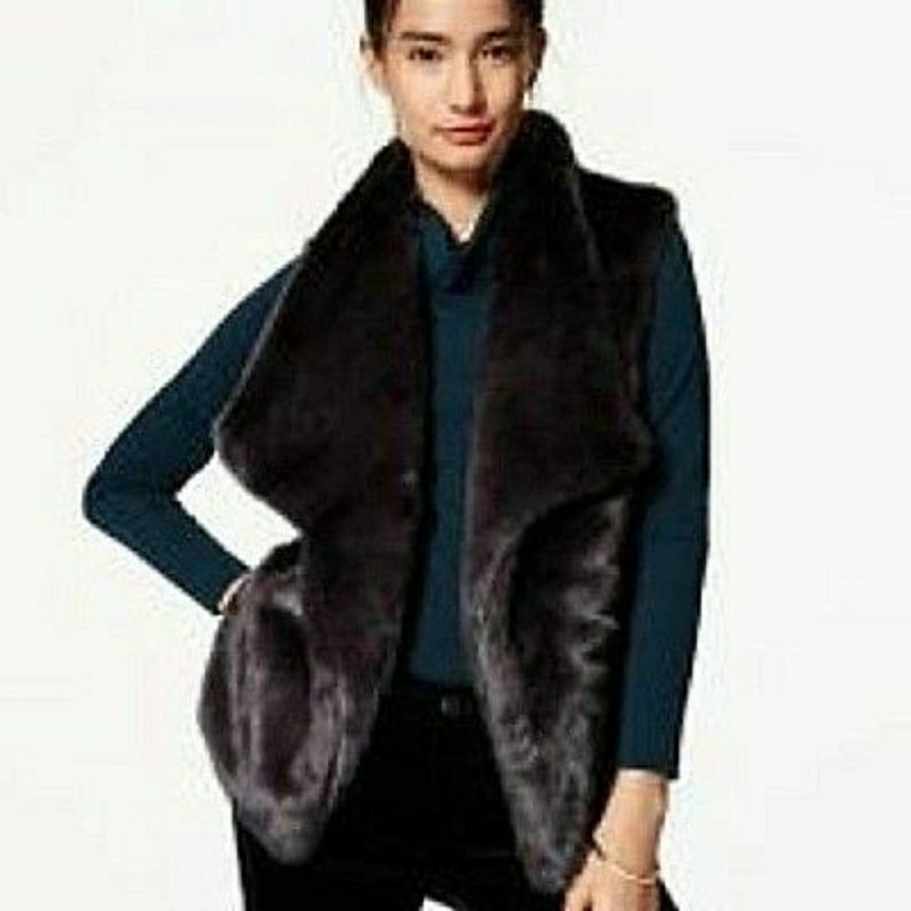 Loft Faux Fur Vest